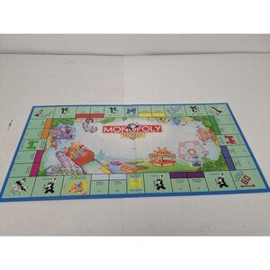Monopoly 1999 Junior Game Replacement Board